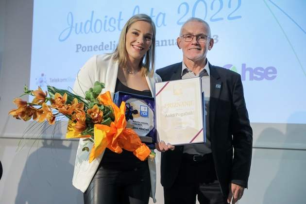 Vidro Gorenjski |  A judoca do ano passado foi Anka Poganik