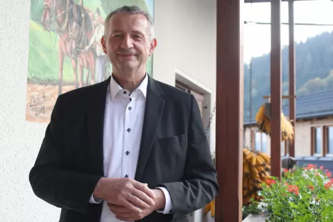 lokalne volitve kandidatura za župana občina Železniki stranka SLS Anton Luznar / Foto: Gorazd Kavčič