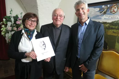 Oblak Slavko knjiga / Foto: Igor Kavčič