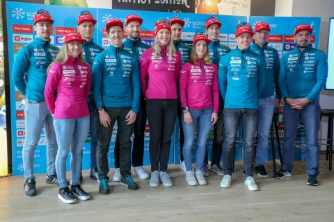 Novo sezono bodo prihodnji teden začeli biatlonci, ki so se pripravljali pod vodstvom novega glavnega trenerja Nemca Ricca Grossa. / Foto: Tina Dokl