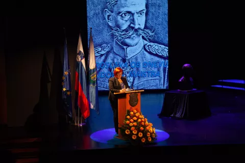 Proslava ob dnevu Rudolfa Maistra v Kamniku / Foto: Ale&scaron; Senožetnik