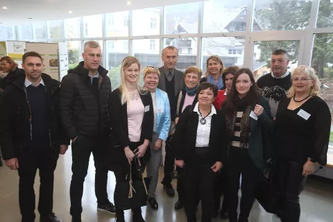 Posveta so se udeležili tudi gorenjski kmetijski svetovalci. / Foto: Gorazd Kavčič