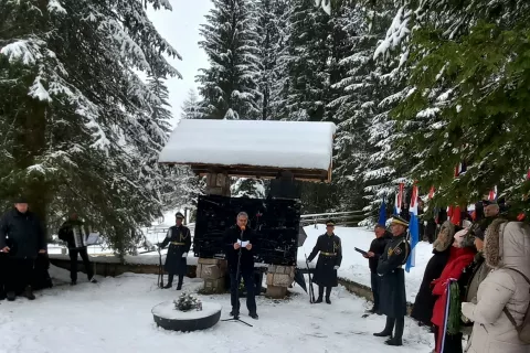 Slavnostni govornik, nekdanji minister Bo&scaron;tjan Poklukar