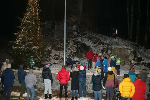 jezersko prižig lučk 2022 / Foto: Alenka Brun