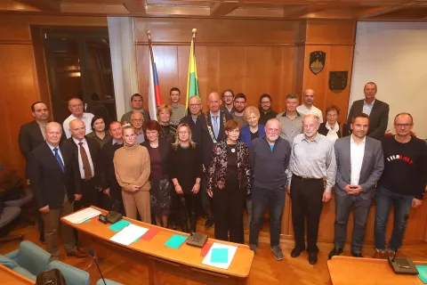 Občinski svet Občine Škofja Loka v obdobju od 2022 do 2026 / Foto: Gorazd Kavčič
