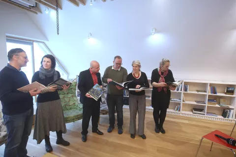 novi prostori knjižnice center Triglavski narodni park TNP Bohinj Stara Fužina / Foto: Gorazd Kavčič