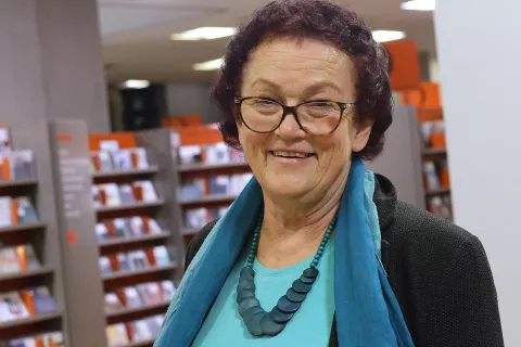 Erika Pov&scaron;nar iz Centra za krepitev zdravja Zdravstvenega doma Kranj / Foto: Gorazd Kavčič