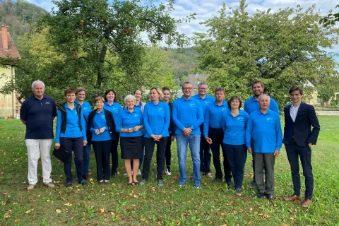 MePZ sv Tilna Besnica po nastopu na 30. semanjem dnevu v Besnici / Foto: Arhiv Zbora