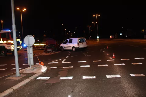 Prometna nesreča / Foto: Pu Kranj