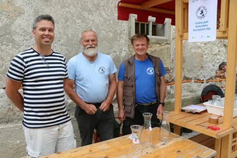 Uroš Brankovič, Vido Kregar in Rajko Slapnik / Foto: Alenka Brun