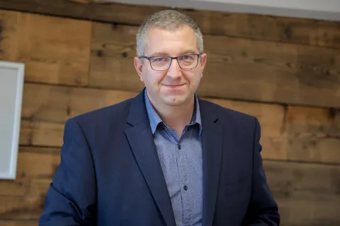 Uroš Kopavnik vodja direktor območne službe 2 zavod republike Slovenije za zaposlovanje / Foto: Tina Dokl