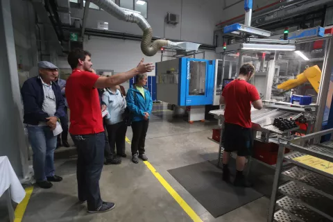 dan odprtih vrat podjetje Domel Reteče in Trata delavci / Foto: Gorazd Kavčič