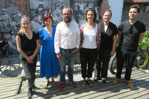 Prešernovo gledališče - predstavitev repertoarja za sezono 2022-2023 / Foto: Igor Kavčič