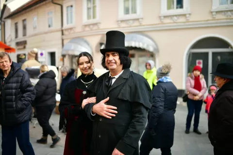 Prešernov smenj v Kranju / Foto: Primož Pičulin