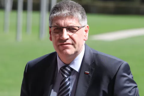 kandidat minister za notranje zadeve Boštjan Poklukar, minister v vladi Marjana Šarca 2018-2020 / Foto: Gorazd Kavčič