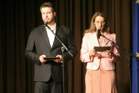  Rok Bohinc in dddr. Mira Delavec Touhami / Foto: Alenka Brun