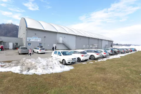 ledna dvorana Zlato polje Kranj / Foto: Tina Dokl