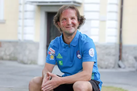 Sandi Novak je v Centru Korak Kranj že vrsto let. / Foto: Tina Dokl