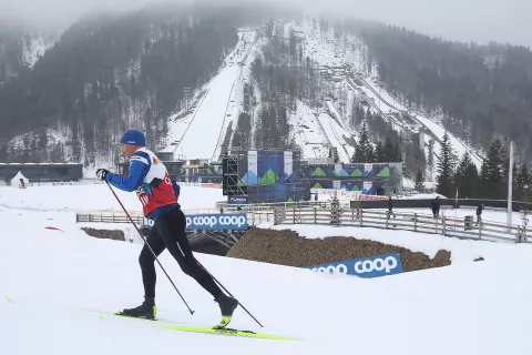 priprave na SP svetovno prvenstvo v nordijskih disciplinah Planica 2023 3 dni do začetka tek na smučeh smučarski skoki / Foto: Gorazd Kavčič