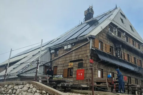 Najvi&scaron;je ležeča sončna elektrarna