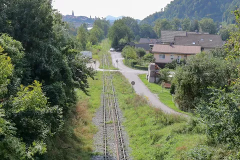 Struževo vlak promet želežni&scaron;ka proga / Foto: Tina Dokl