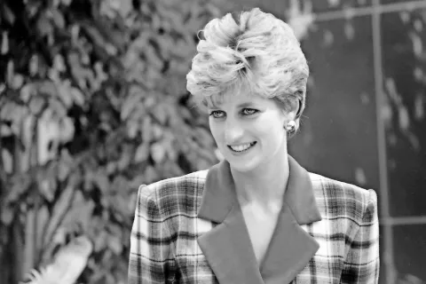Princesa Diana med enim od svojih številnih dobrodelnih obiskov / Foto: Wikipedija / Foto: 