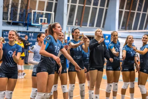 Kamni&scaron;ke odbojkarice bodo igrale v finalu pokala Slovenije. / Foto: Jan Ur&scaron;ič