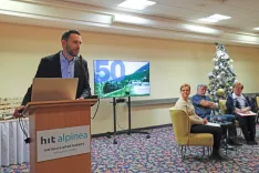 Nagovor direktorja Milana Sajovica / Foto: Matic Hladnik