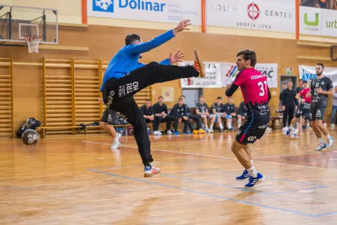 8. krog lige NLB, Trimo Trebnje proti Urbanscape Loka / Foto: Primož Pičulin