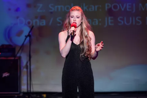 Podarim ti pesem z legendami 2025 Cerklje Zala Smolnikar / Foto: Tina Dokl