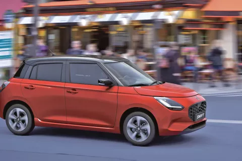 Suzuki swift je prejel tri zvezdice. / Foto: Suzuki Slovenija