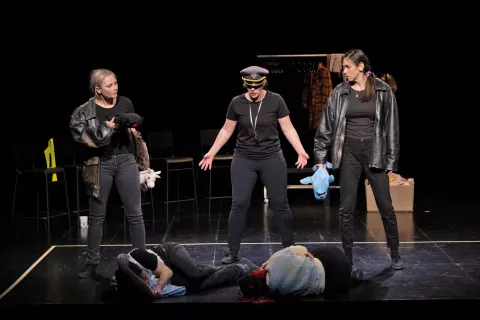 Peterico akterjev odlikuje odlična ansambelska igra. / Foto: Ada Trkulja