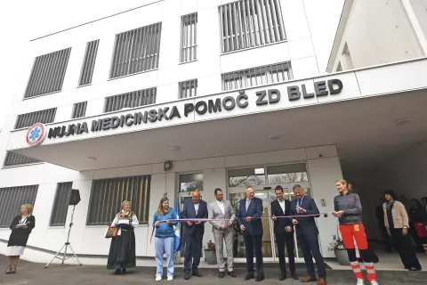 Aprila lani so odprli prizidek Zdravstvenega doma Bled. / Foto: Gorazd Kavčič, arhiv Gorenjskega glasa