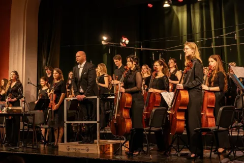 Simfonična potegavščina / Foto: Štefan Čop (sok)