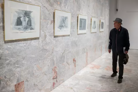 Dnevi Škofjeloškega pasijona, predstavitev nove številke zbornika Pasijonski doneski 2025 / Foto: Primož Pičulin