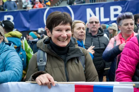 Anketa 30. 3. 2025 v Planici / Foto: Primož Pičulin