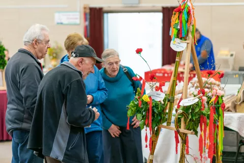 &. Festival cvetnonedeljskih butaric, Železniki / Foto: Simon Benedičič