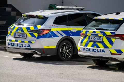 Simbolična fotografija Policijsko vozilo / Foto: Nik Bertoncelj