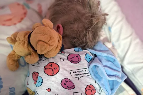 spanje spanec otrok / Foto: Tina Dokl