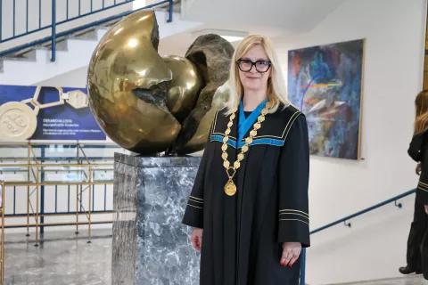 Nova dekanica Polona Šprajc / Foto: Tina Dokl