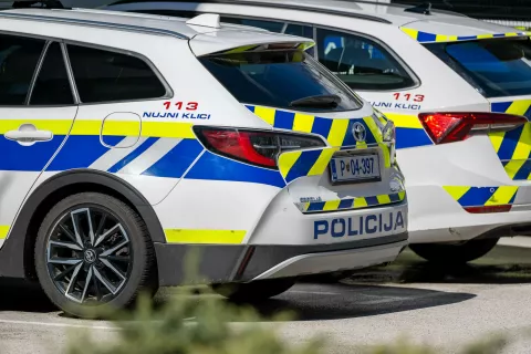 Simbolična fotografija Policijsko vozilo / Foto: Nik Bertoncelj