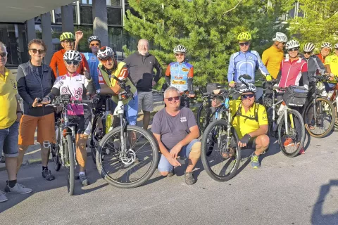 Pričetek prve etape / Foto: Slavko Zupanc