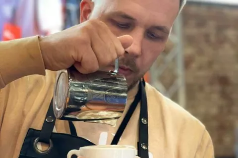 Aleš Gorenc je na tekmovanju v Zagrebu osvojil naslov prvaka v regiji. / Foto: Taktik D.o.o.