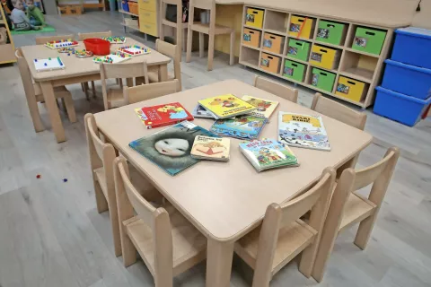 Vrtci ta teden večinoma samevajo. / Foto: Gorazd Kavčič / Foto: 