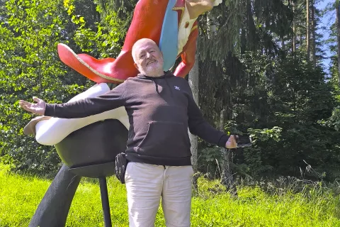 Milan in Baron Münchhausen / Foto: Slavko Zupanc