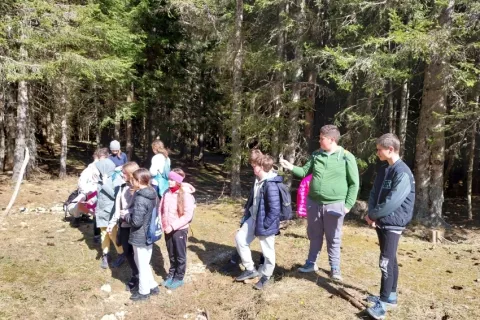 Tabor pokljuka / Foto: Arhiv šole