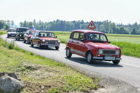 Kakopak ni manjkalo starodobnikov. / Foto: Tina Dokl