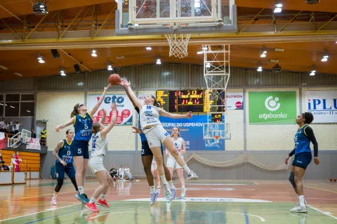 ŽKK Triglav Kranj - ŽKK Cinkarna Celje, Finale 1. SKL za ženske, druga tekma v Kranju / Foto: Primož Pičulin