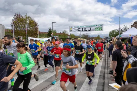 Tretji tek tekaške serije Gorenjska, moj planet je bil v Trzinu. / Foto: Arhiv Gorenjska, Moj Planet