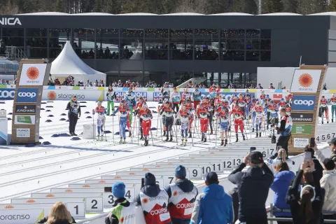 PLANICA SP 2023 12. dan sobota 4. marec tek na smučeh klasično klasika ženske 30 km / Foto: Gorazd Kavčič